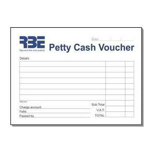 Picture of Petty Cash Voucher Pads