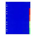 Picture of A4 Index A to Z Rainbow 26 Part