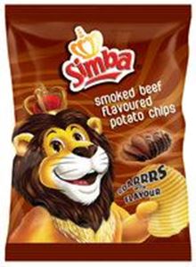Picture of Simba Smoked Beef chips 36g