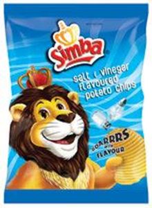 Picture of Simba Salt & Vinegar chips 36g