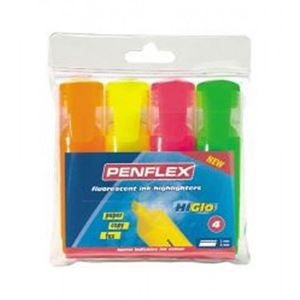 Picture of Penflex Highlighters Wallet of 4