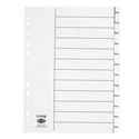 Picture of BOARD DIVIDER JAN-DEC WHITE 2 HOLE 